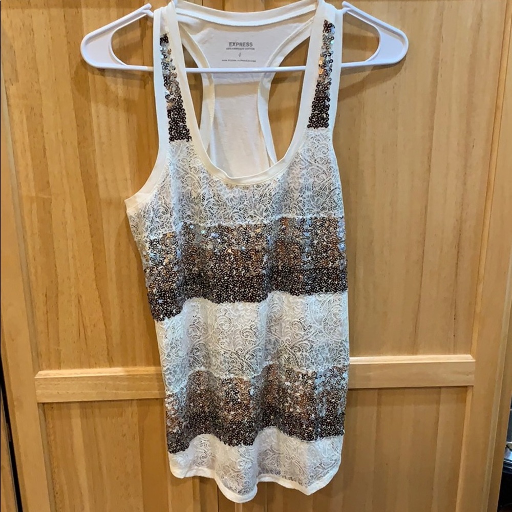 Racer back tank top